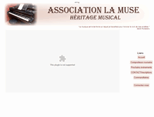 Tablet Screenshot of la-muse.org